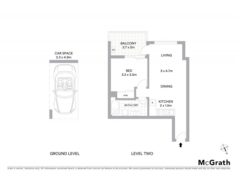 213/455A Brunswick Street, Fortitude Valley QLD 4006 Floorplan