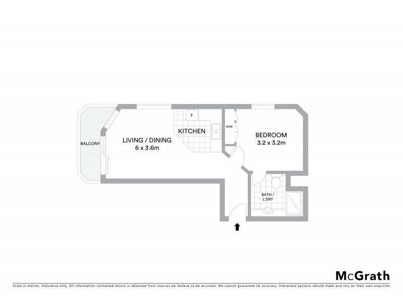 1406/160 Roma Street, Brisbane City QLD 4000 Floorplan