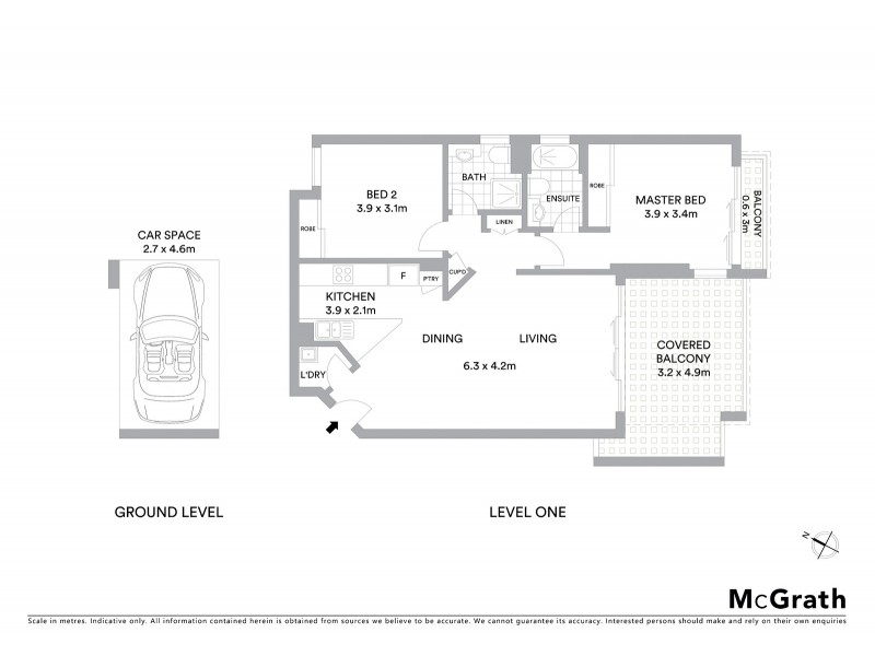 43/8 Mascar Street, Upper Mount Gravatt QLD 4122 Floorplan