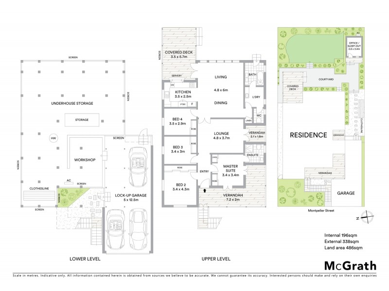 53 Montpelier Street, Clayfield QLD 4011 Floorplan