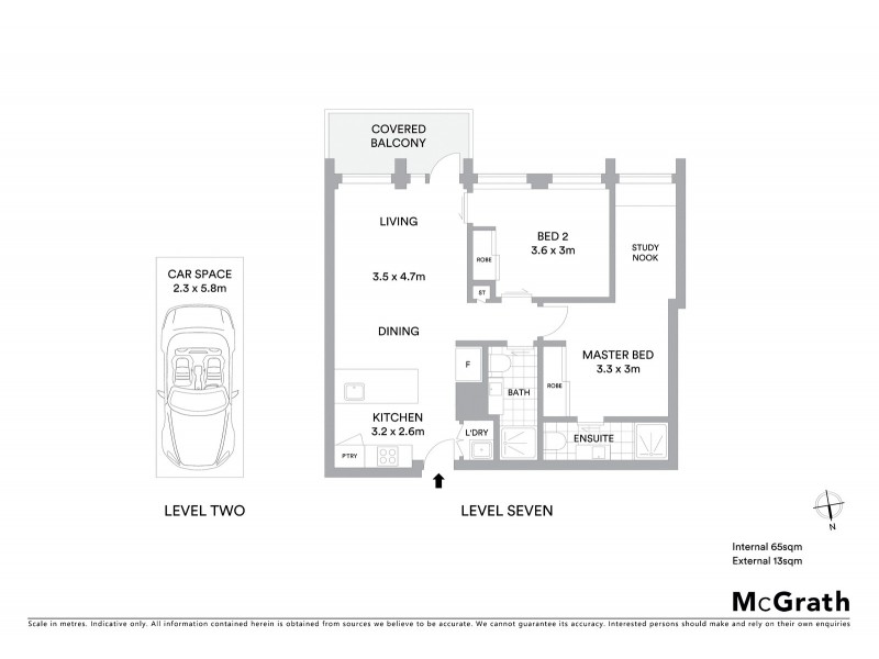 719/477 Boundary Street, Spring Hill QLD 4000 Floorplan