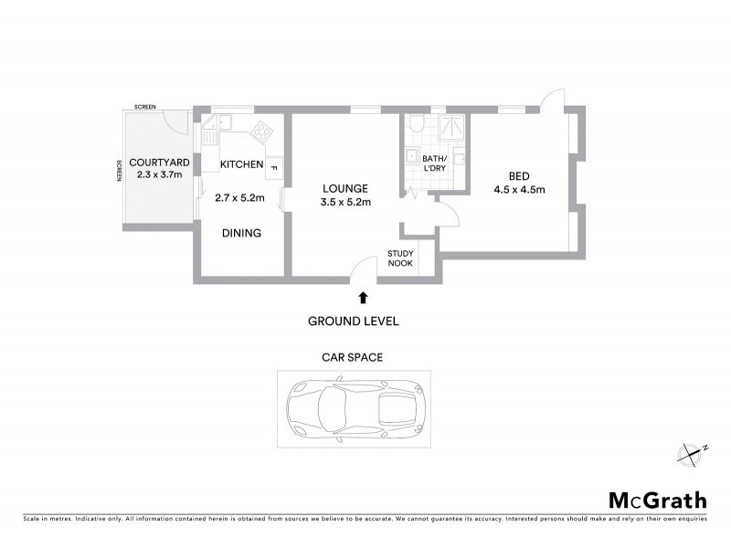 1/190 Moray Street, New Farm QLD 4005 Floorplan