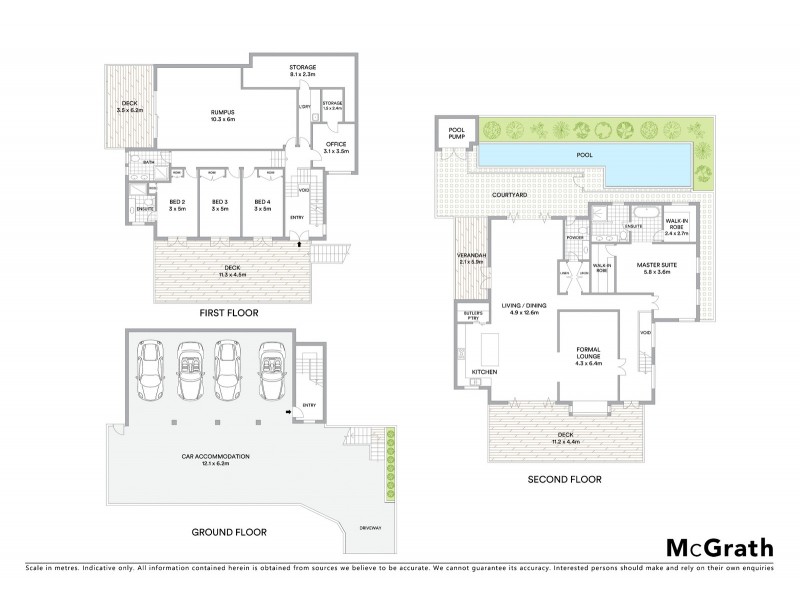 3 Arran Avenue, Hamilton QLD 4007 Floorplan