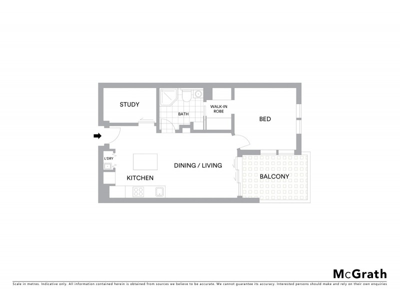 307/510 St Pauls Terrace, Bowen Hills QLD 4006 Floorplan
