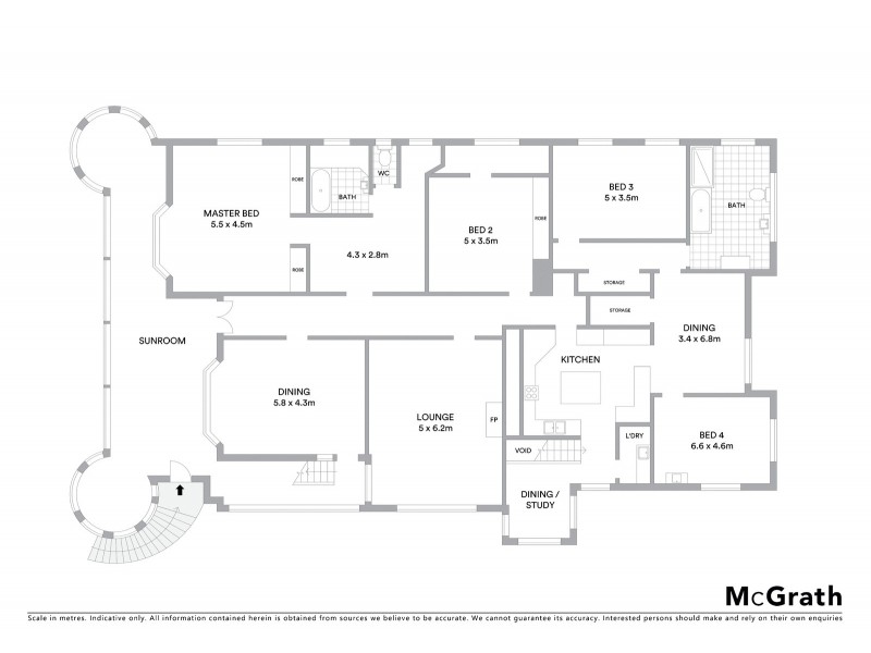 60 Riverview Terrace, Hamilton QLD 4007 Floorplan