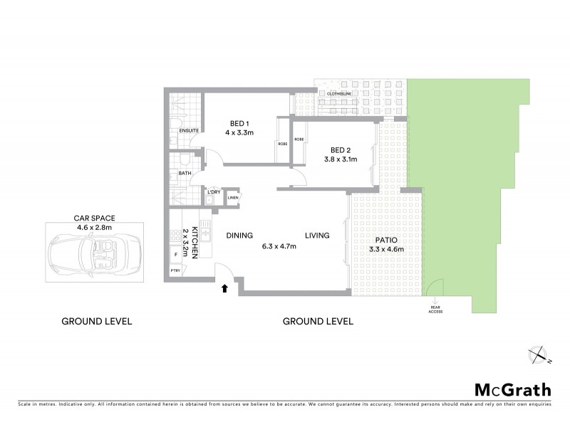 1/8 Mascar Street, Upper Mount Gravatt QLD 4122 Floorplan