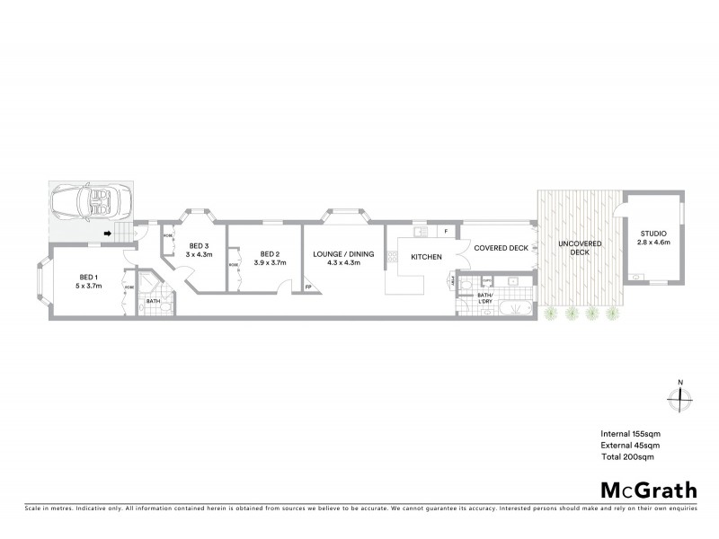 1/47 Winchester Street, Hamilton QLD 4007 Floorplan