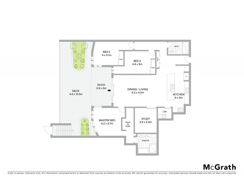 9104/50 Parkside Circuit, Hamilton QLD 4007 Floorplan