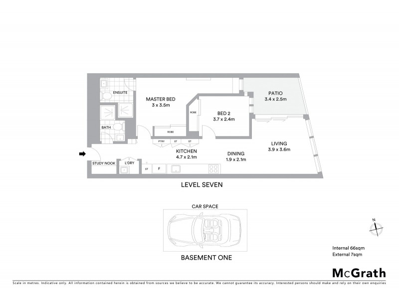 40705/1033 Ann Street, Newstead QLD 4006 Floorplan