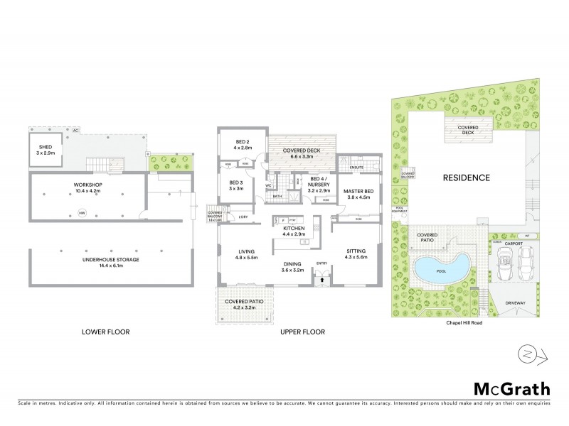 12 Chapel Hill Road, Chapel Hill QLD 4069 Floorplan