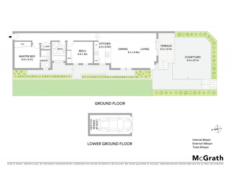 1/29 Dalley Street, Queenscliff NSW 2096 Floorplan