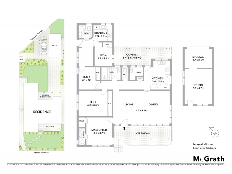 98 Beacon Hill Road, Beacon Hill NSW 2100 Floorplan