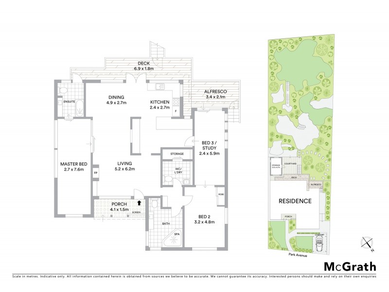 37 Park Avenue, Avalon Beach NSW 2107 Floorplan