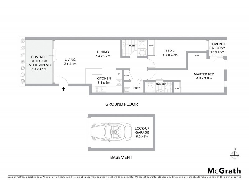 3/21 Shackel Avenue, Brookvale NSW 2100 Floorplan