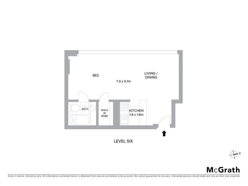 604/22 Central Avenue, Manly NSW 2095 Floorplan