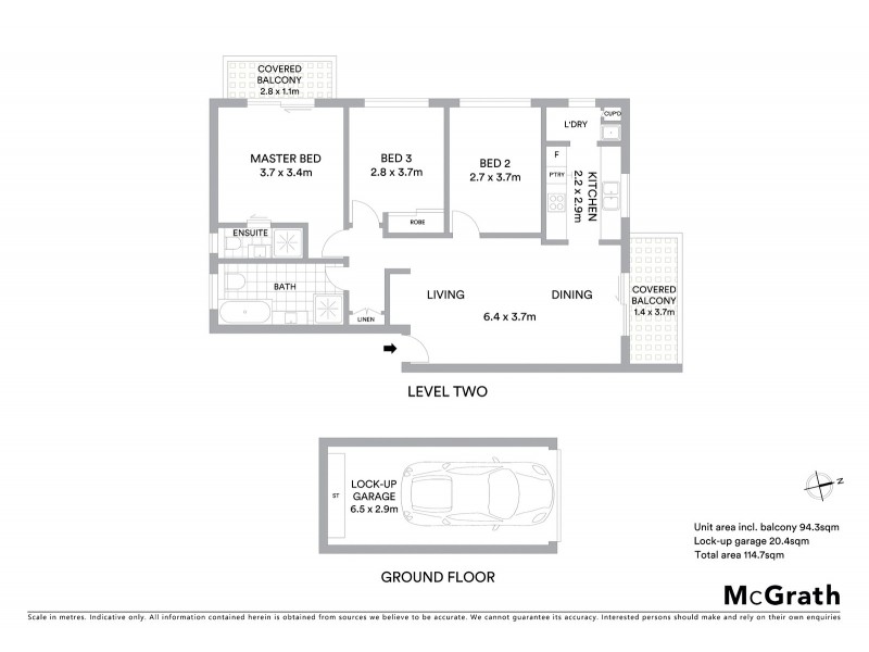 3/10 Suwarrow Street, Fairlight NSW 2094 Floorplan