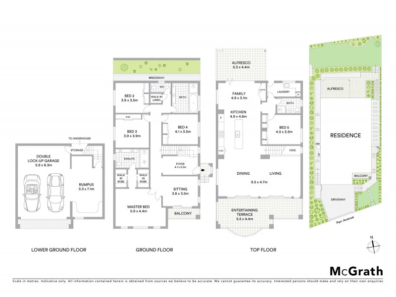 10 Parr Avenue, North Curl Curl NSW 2099 Floorplan
