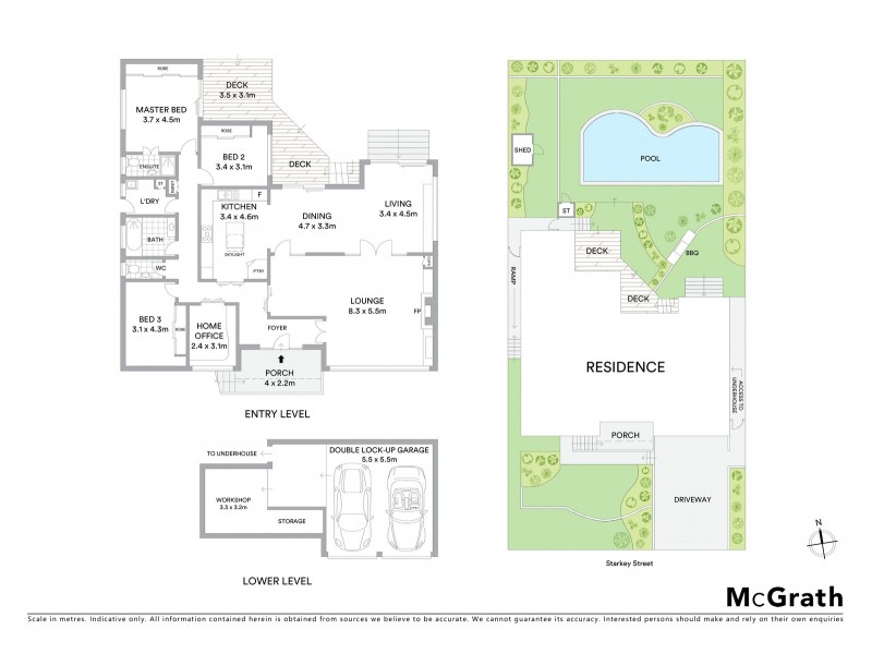187 Starkey Street, Killarney Heights NSW 2087 Floorplan