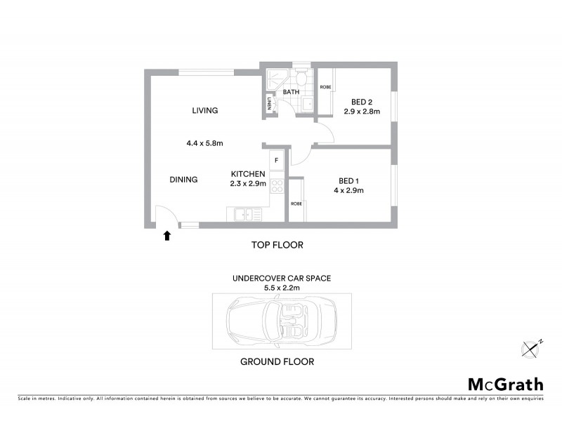 11/30 Charles Street, Freshwater NSW 2096 Floorplan