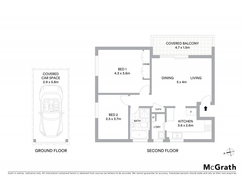 6/39 Wyuna Avenue, Freshwater NSW 2096 Floorplan