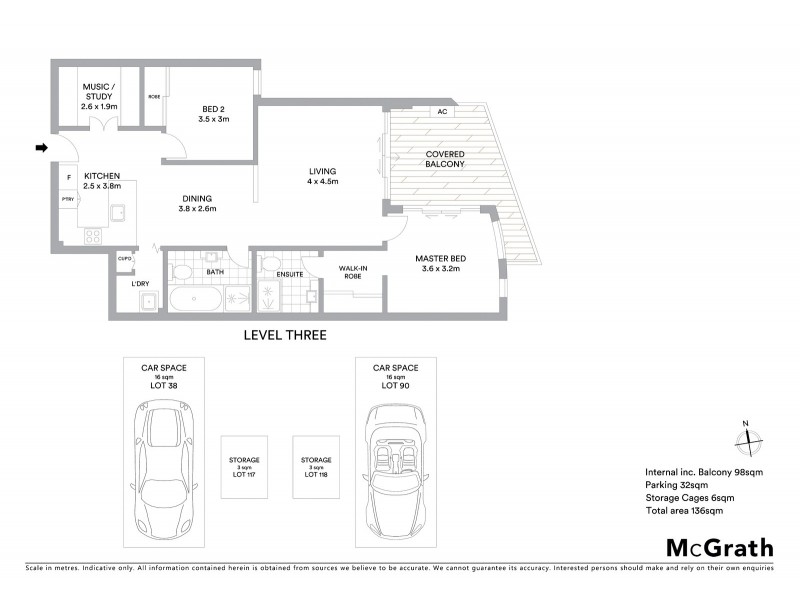 38/4 Kingsway, Dee Why NSW 2099 Floorplan