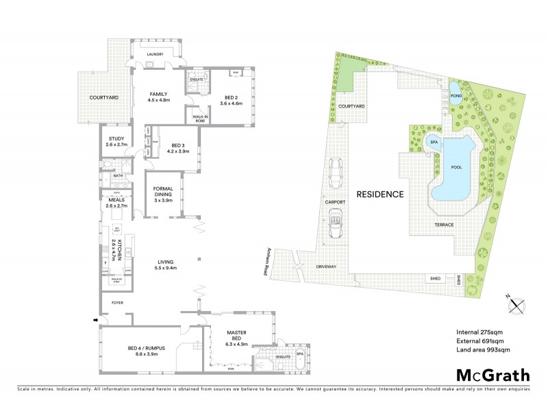 14A Arnhem Road, Allambie Heights NSW 2100 Floorplan