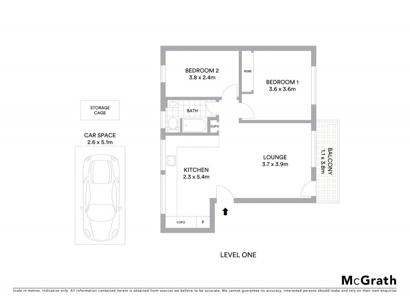 5/6 Cross Street, Balgowlah NSW 2093 Floorplan