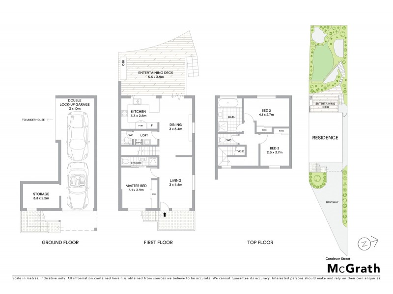 54 Condover Street, North Balgowlah NSW 2093 Floorplan