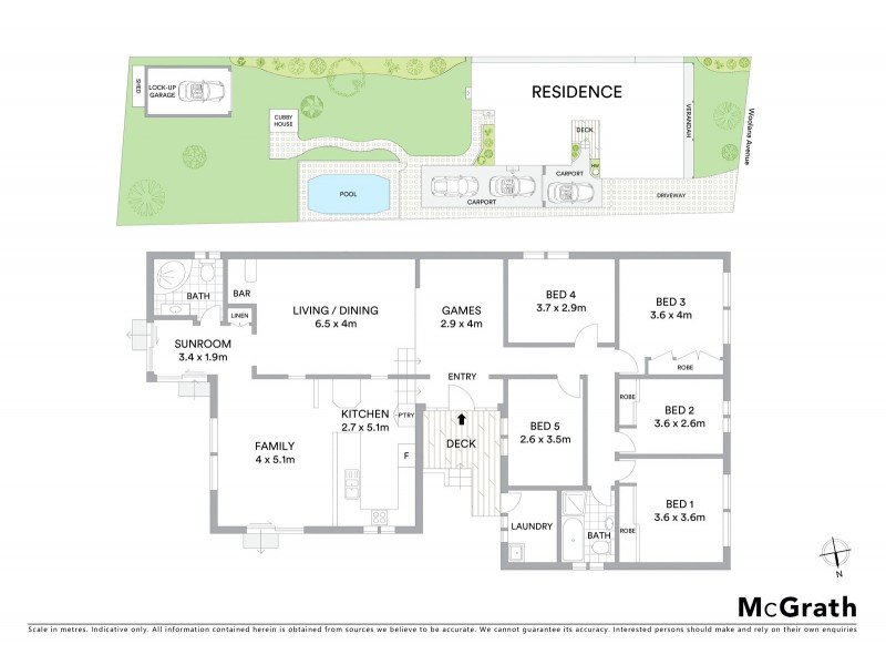 105 Woolana Avenue, Halekulani NSW 2262 Floorplan