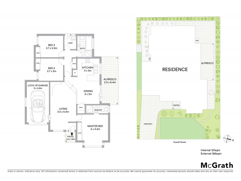 21 Russell Street, Denistone East NSW 2112 Floorplan