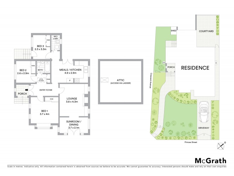19 Princes Street, Ryde NSW 2112 Floorplan