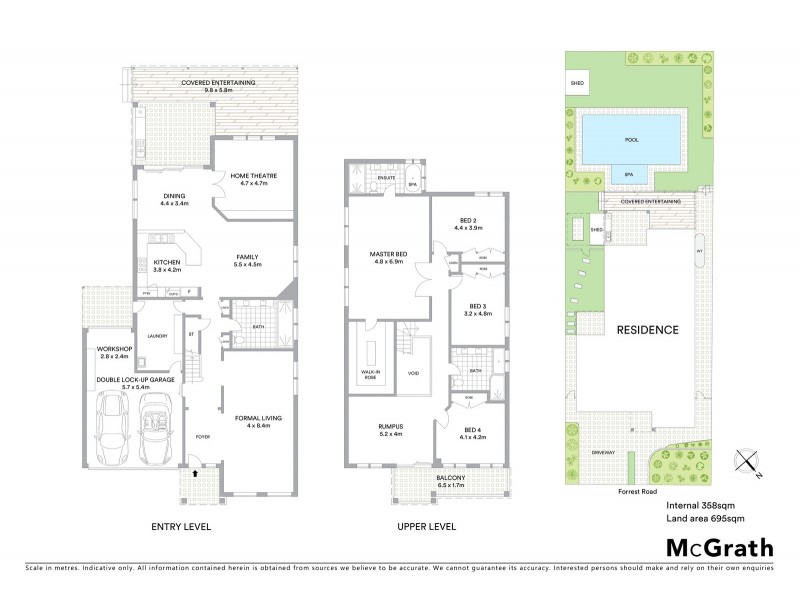 3 Forrest Road, Ryde NSW 2112 Floorplan