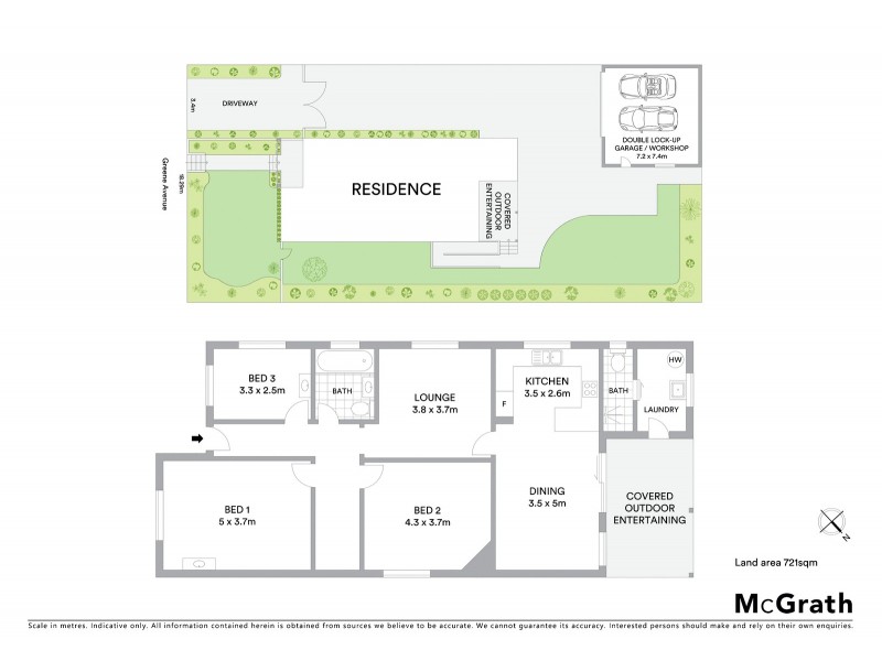16 Greene Avenue, Ryde NSW 2112 Floorplan