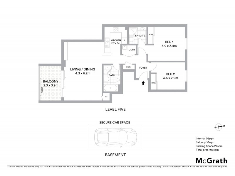 81/141 Bowden Street, Meadowbank NSW 2114 Floorplan