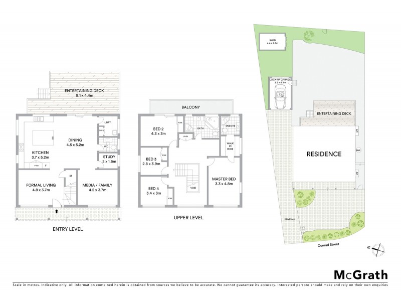 9 Conrad Street, North Ryde NSW 2113 Floorplan
