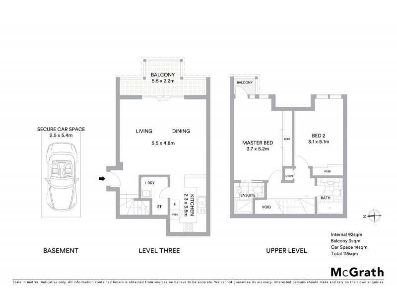 12A/2 Wentworth Drive, Liberty Grove NSW 2138 Floorplan