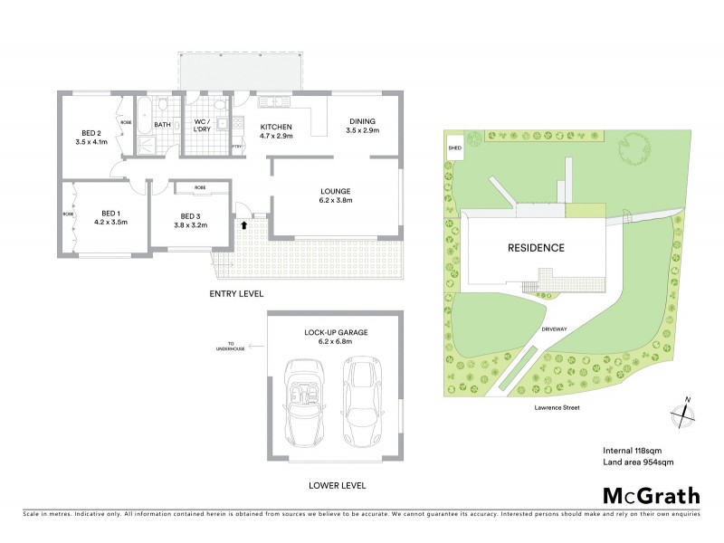 3 Lawrence Street, West Ryde NSW 2114 Floorplan