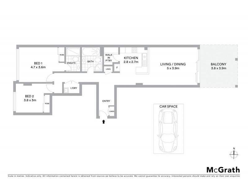 9/141 Bowden Street, Meadowbank NSW 2114 Floorplan