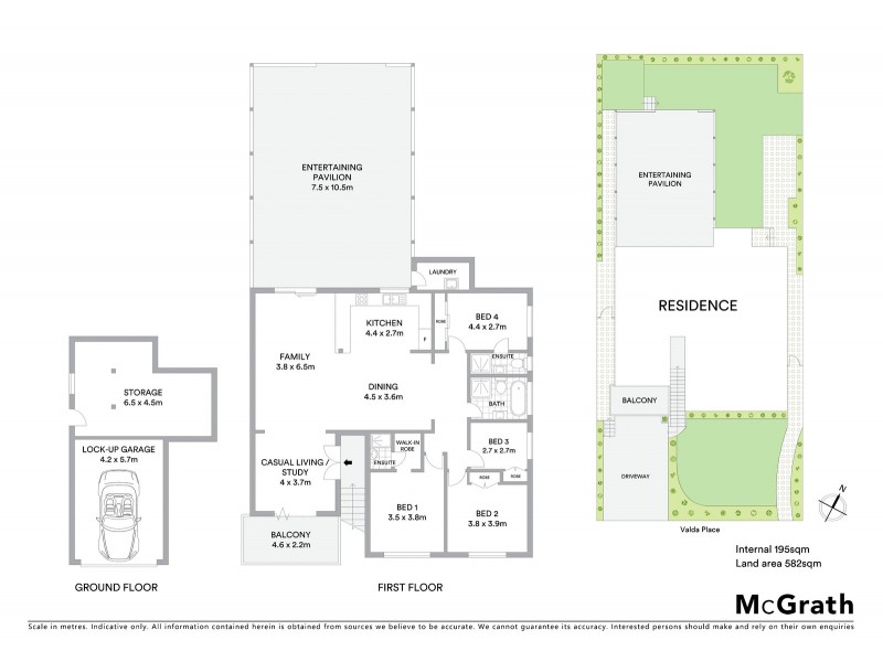 1 Valda Place, Marsfield NSW 2122 Floorplan