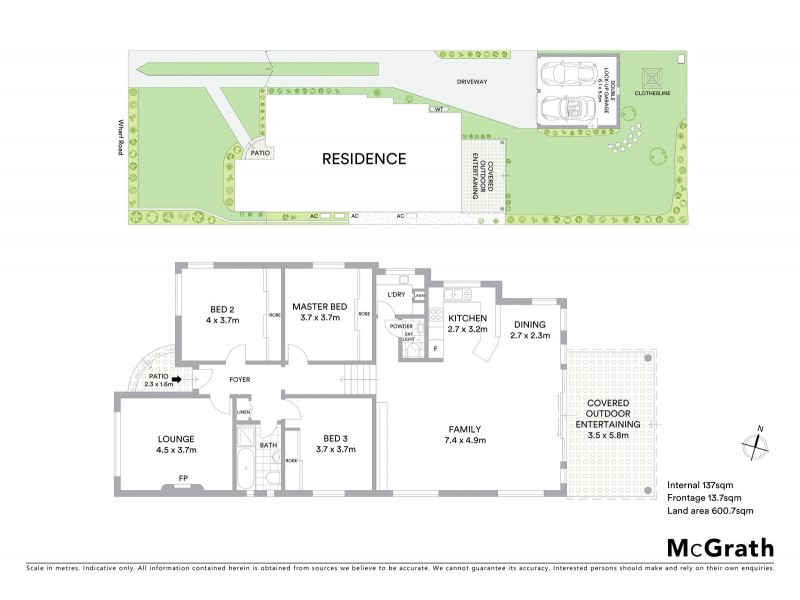 109 Wharf Road, Melrose Park NSW 2114 Floorplan