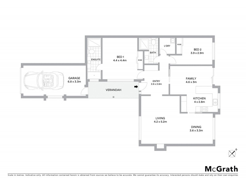 3/3 Treharne Close, Marsfield NSW 2122 Floorplan