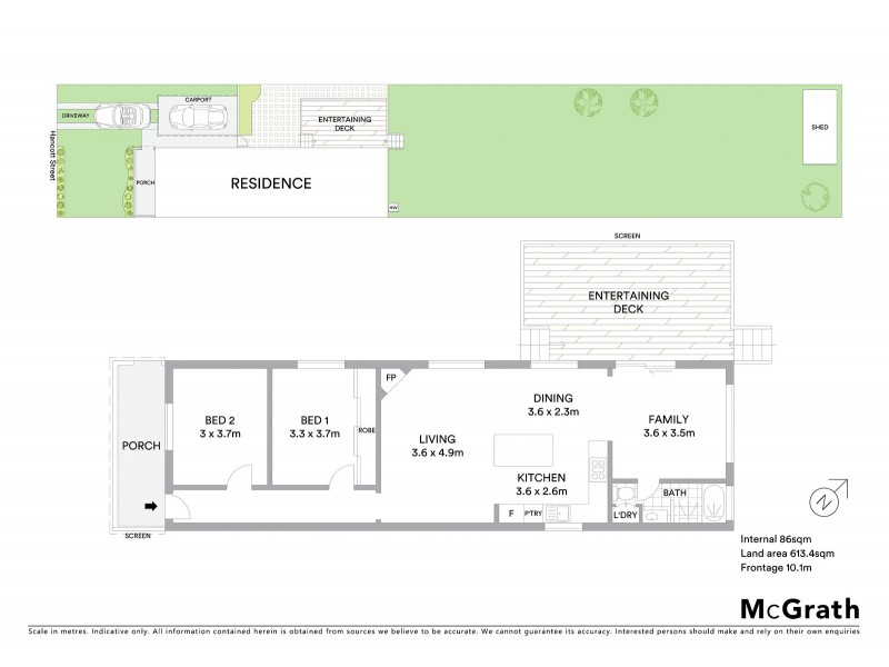 5 Hancott Street, Ryde NSW 2112 Floorplan