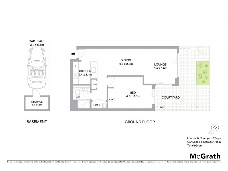 111/14 Baywater Drive, Wentworth Point NSW 2127 Floorplan