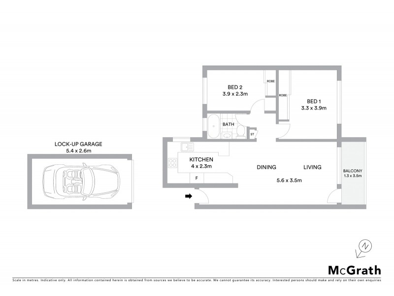 23/261 Blaxland Road, Ryde NSW 2112 Floorplan
