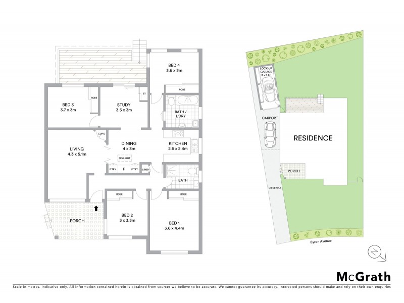 6 Byron Avenue, Ryde NSW 2112 Floorplan