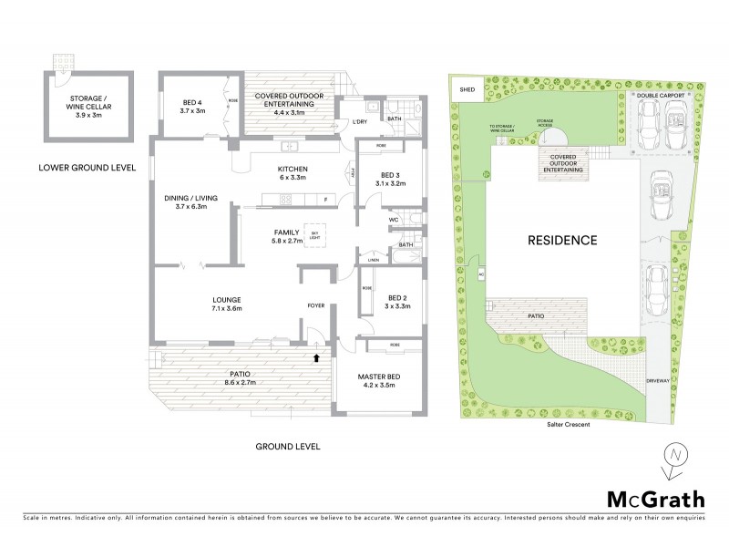 10 Salter Crescent, Denistone East NSW 2112 Floorplan