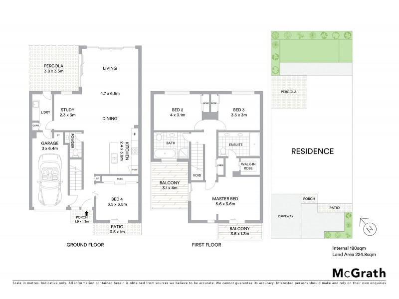 21 Allura Crescent, Ermington NSW 2115 Floorplan