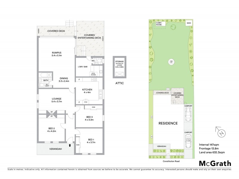 23 Constitution Road, Ryde NSW 2112 Floorplan