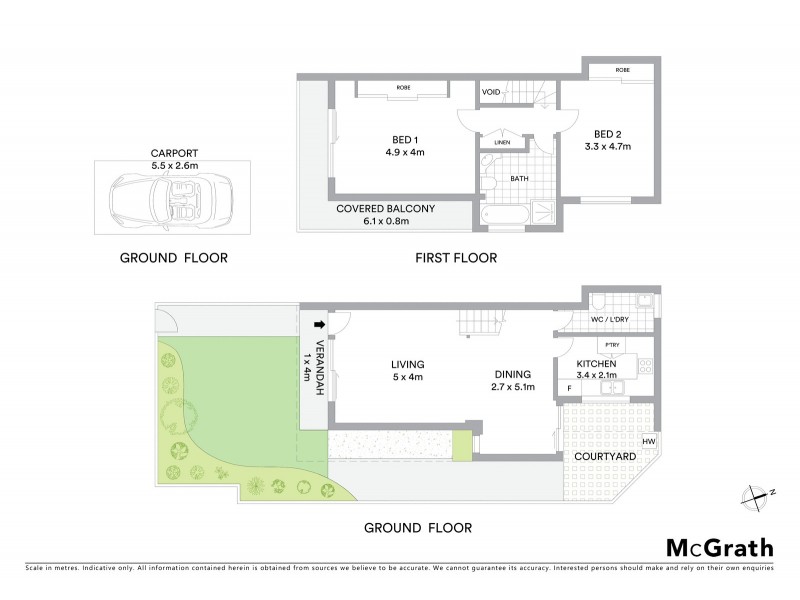 2/34 Prairie Vale Road, Bankstown NSW 2200 Floorplan