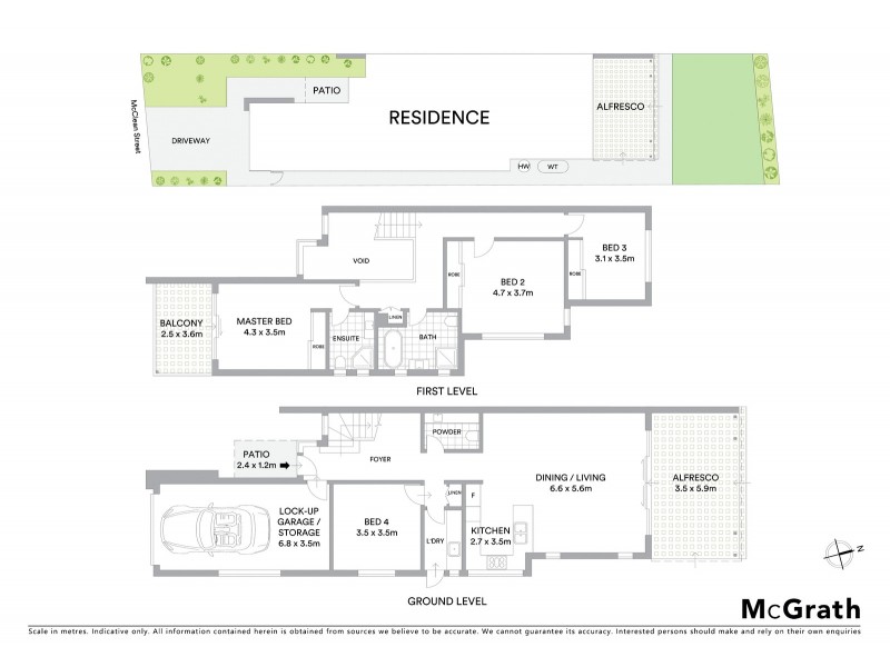 72 McClean Street, Georges Hall NSW 2198 Floorplan